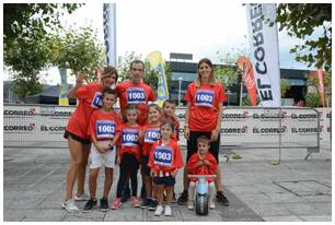 Foto 5 de la Carrera Familiar Solidaria de Loiu 2023